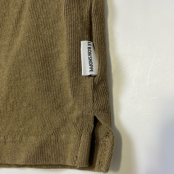 Le Bon Shoppe Naturalle Tee Sz L Organic Cotton Ballon Sleeves South Korea - Picture 5 of 16